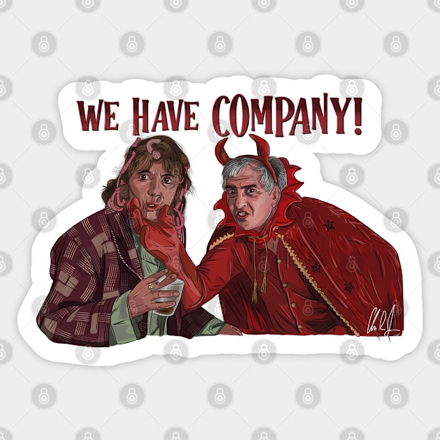 Hocus Pocus: Mr. & Mrs. Master Sticker by 51Deesigns
